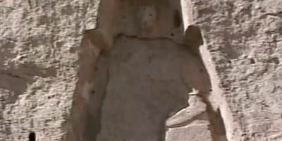 Bamiyan buddha, on having become a non-person